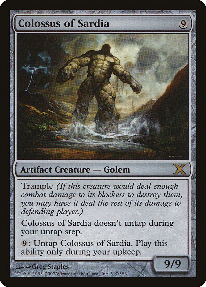 Colossus of Sardia [Tenth Edition] | Deep Dive Games St. Marys