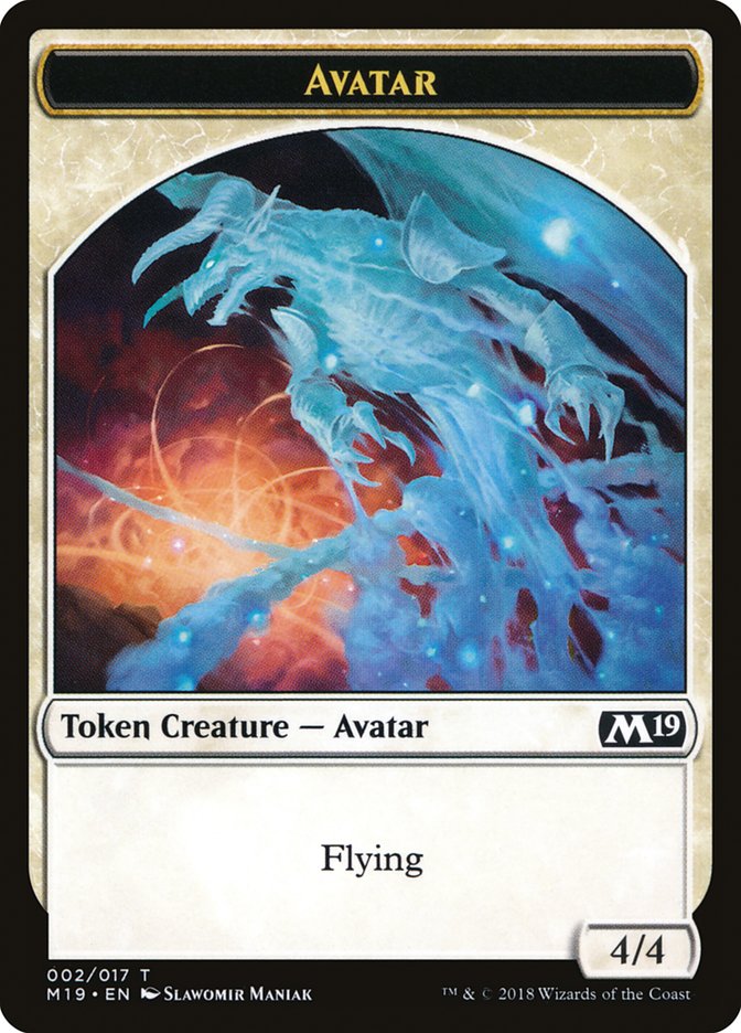 Avatar Token [Core Set 2019 Tokens] | Deep Dive Games St. Marys