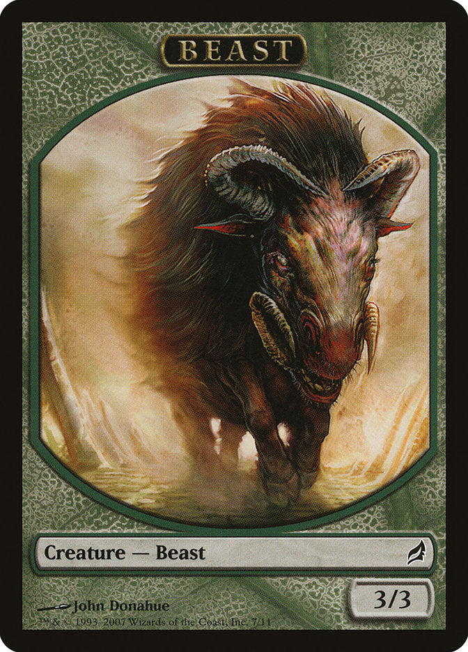 Beast Token [Lorwyn Tokens] | Deep Dive Games St. Marys