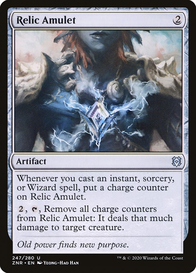 Relic Amulet [Zendikar Rising] | Deep Dive Games St. Marys