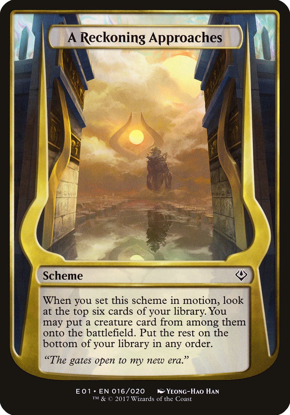 A Reckoning Approaches (Schemes) [Archenemy: Nicol Bolas Schemes] | Deep Dive Games St. Marys