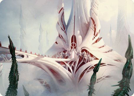 The Fair Basilica Art Card [Phyrexia: All Will Be One Art Series] | Deep Dive Games St. Marys