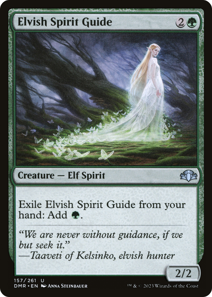 Elvish Spirit Guide [Dominaria Remastered] | Deep Dive Games St. Marys