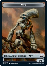 Myr (024) // Shapeshifter Double-Sided Token [Double Masters Tokens] | Deep Dive Games St. Marys