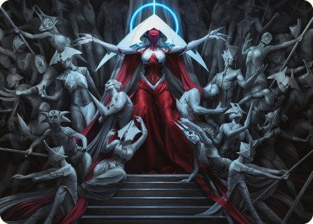 Elesh Norn, Mother of Machines Art Card [Phyrexia: All Will Be One Art Series] | Deep Dive Games St. Marys