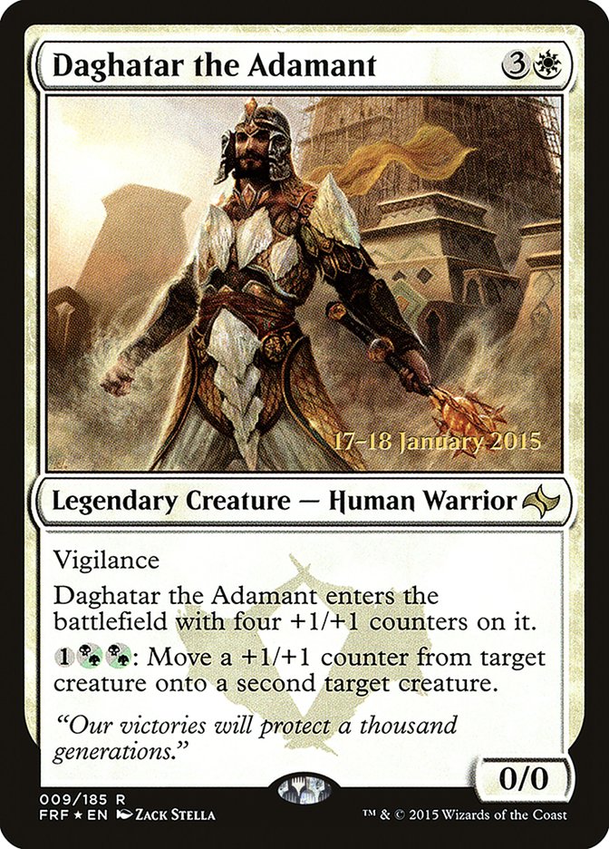 Daghatar the Adamant [Fate Reforged Prerelease Promos] | Deep Dive Games St. Marys