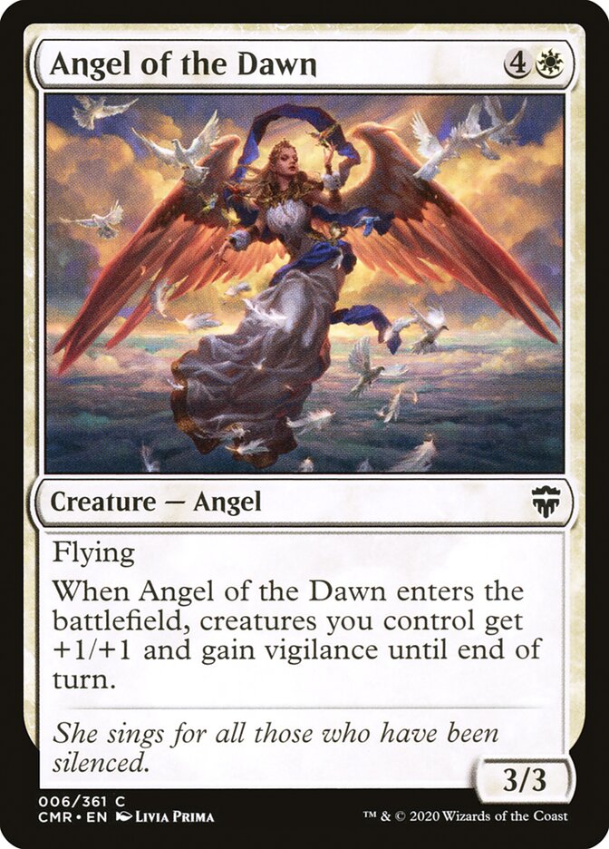 Angel of the Dawn [Commander Legends] | Deep Dive Games St. Marys