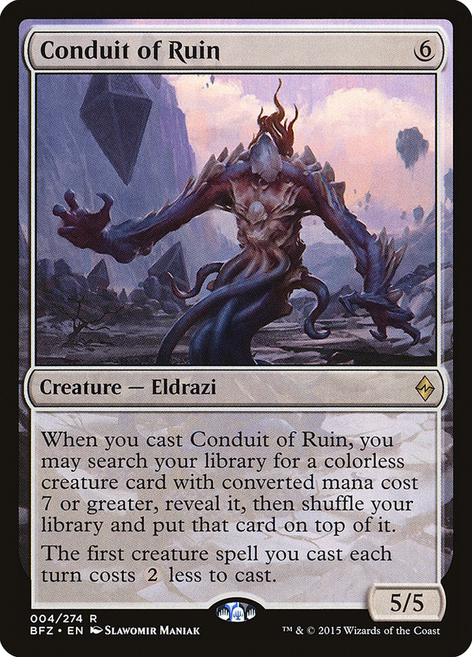 Conduit of Ruin [Battle for Zendikar] | Deep Dive Games St. Marys