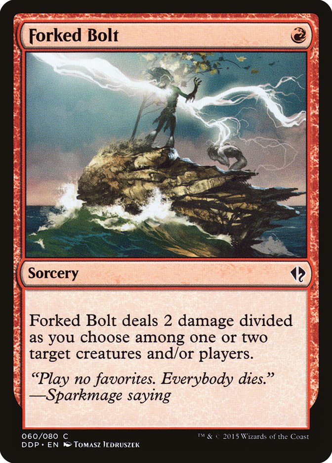 Forked Bolt [Duel Decks: Zendikar vs. Eldrazi] | Deep Dive Games St. Marys