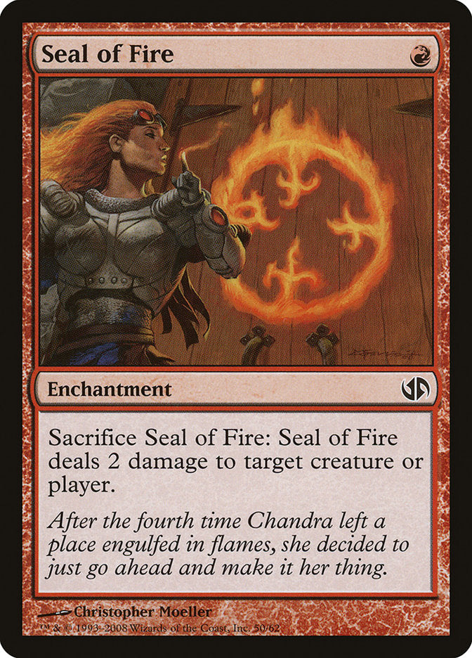 Seal of Fire [Duel Decks: Jace vs. Chandra] | Deep Dive Games St. Marys