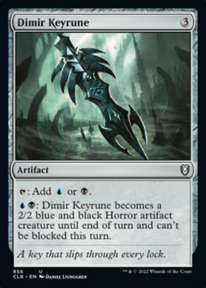 Dimir Keyrune [Commander Legends: Battle for Baldur's Gate] | Deep Dive Games St. Marys