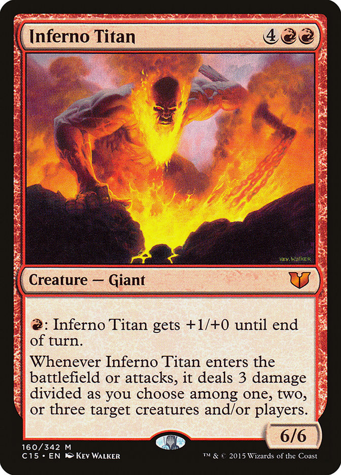 Inferno Titan [Commander 2015] | Deep Dive Games St. Marys