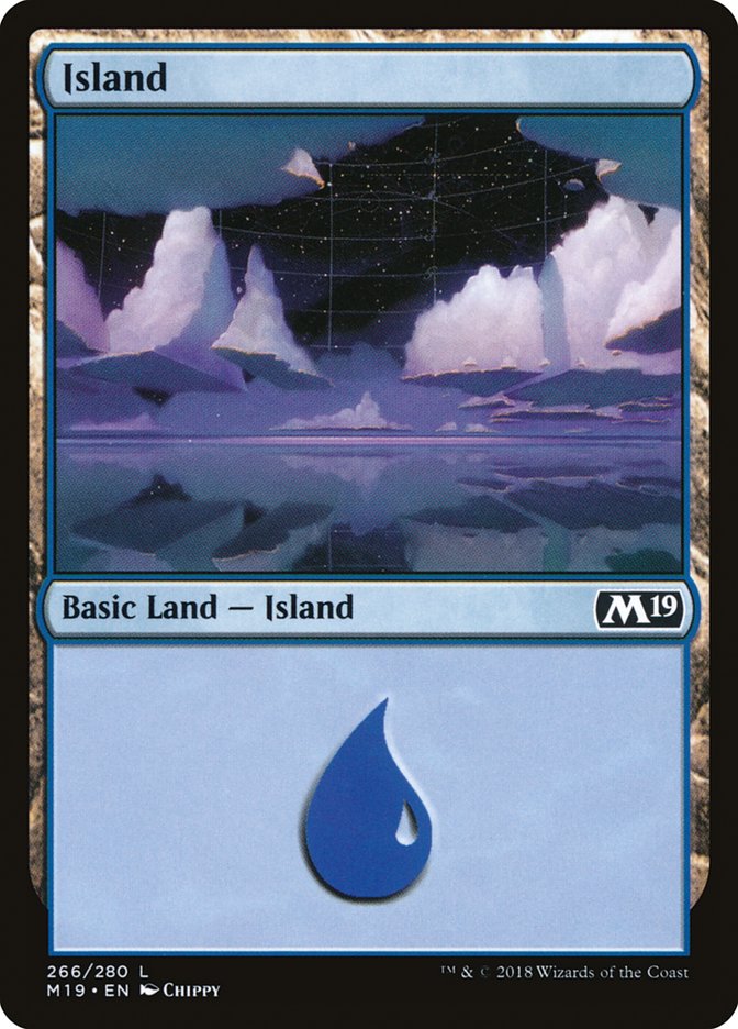 Island (266) [Core Set 2019] | Deep Dive Games St. Marys