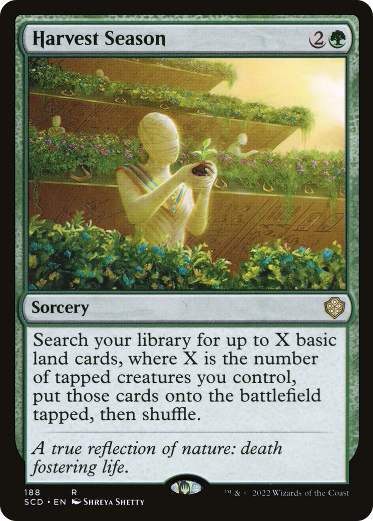 Harvest Season [Starter Commander Decks] | Deep Dive Games St. Marys