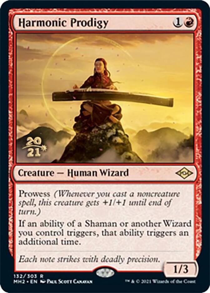 Harmonic Prodigy [Modern Horizons 2 Prerelease Promos] | Deep Dive Games St. Marys
