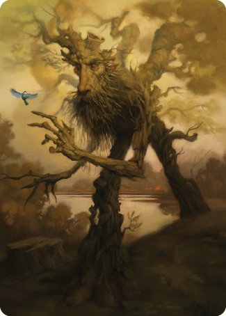 Treefolk Token Art Card [The Lord of the Rings: Tales of Middle-earth Art Series] | Deep Dive Games St. Marys