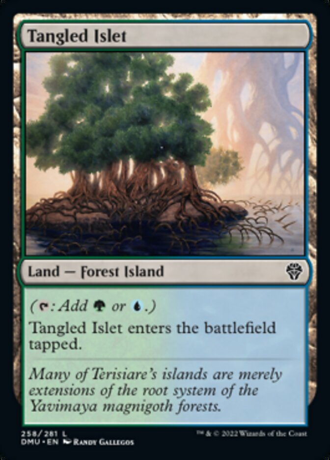 Tangled Islet [Dominaria United] | Deep Dive Games St. Marys