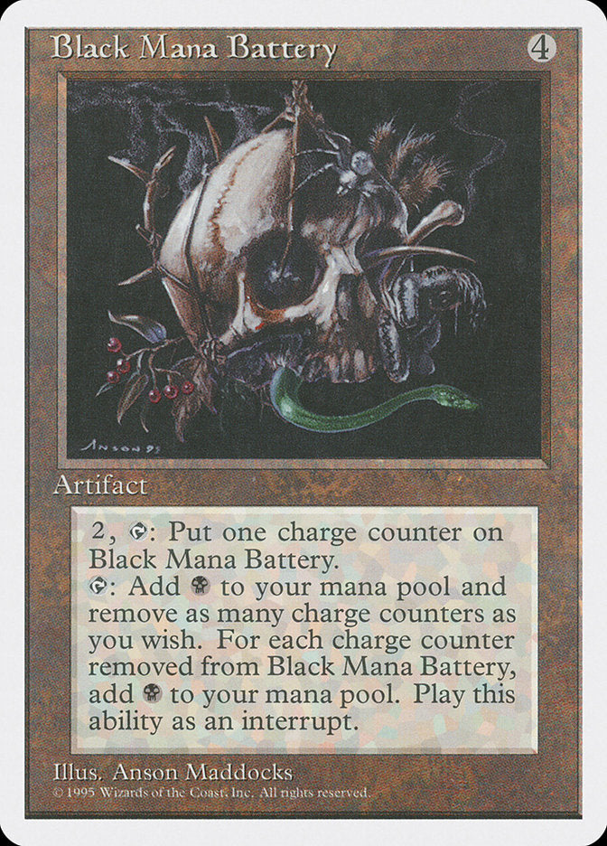 Black Mana Battery [Fourth Edition] | Deep Dive Games St. Marys