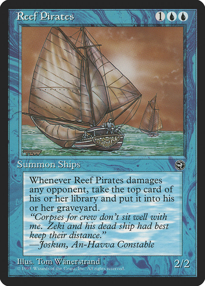 Reef Pirates (Joskun Flavor Text) [Homelands] | Deep Dive Games St. Marys