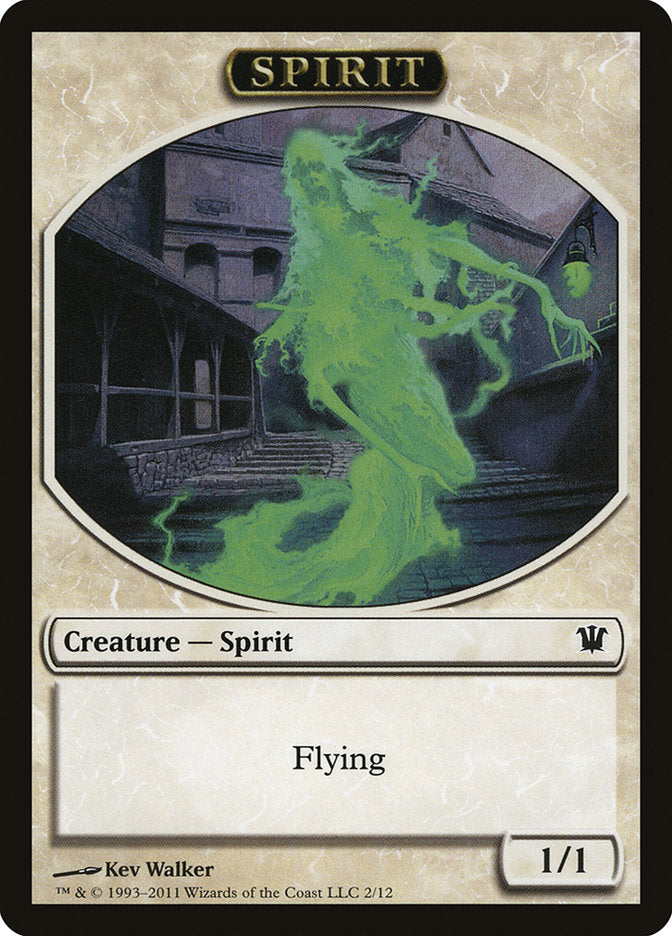 Spirit Token [Innistrad Tokens] | Deep Dive Games St. Marys