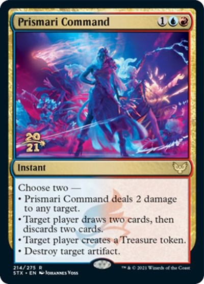 Prismari Command [Strixhaven: School of Mages Prerelease Promos] | Deep Dive Games St. Marys