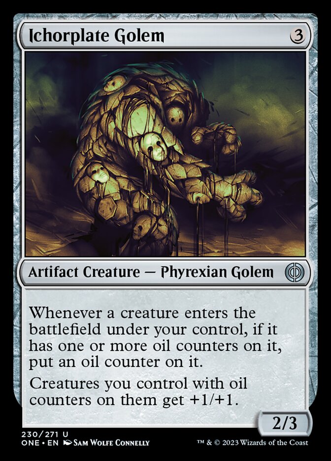 Ichorplate Golem [Phyrexia: All Will Be One] | Deep Dive Games St. Marys