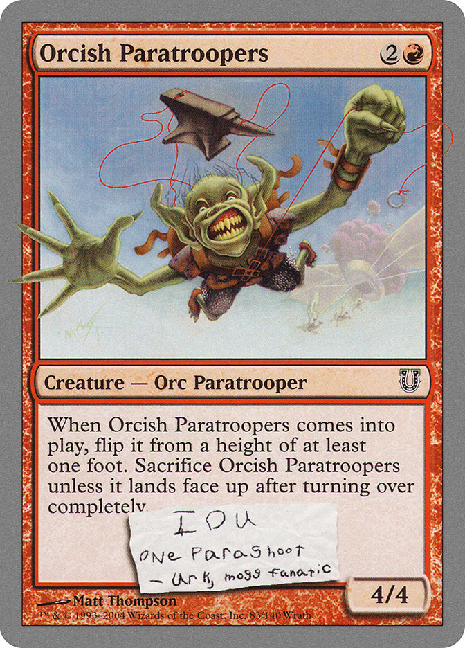 Orcish Paratroopers [Unhinged] | Deep Dive Games St. Marys