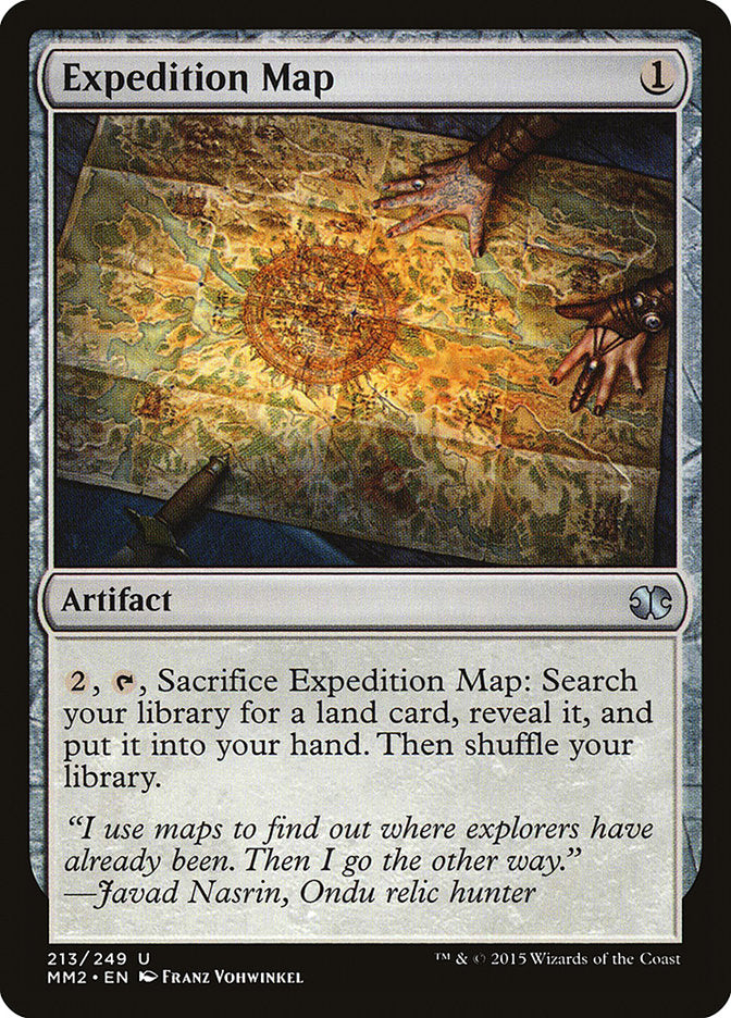 Expedition Map [Modern Masters 2015] | Deep Dive Games St. Marys