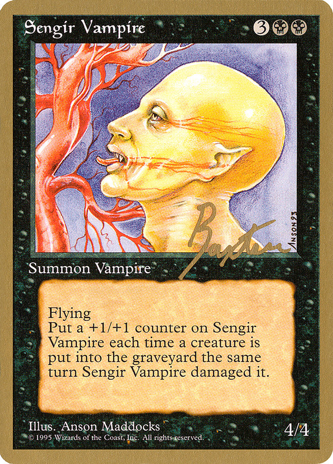 Sengir Vampire (George Baxter) [Pro Tour Collector Set] | Deep Dive Games St. Marys