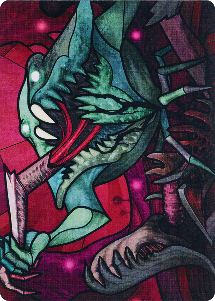 Yargle, Glutton of Urborg Art Card [March of the Machine Art Series] | Deep Dive Games St. Marys