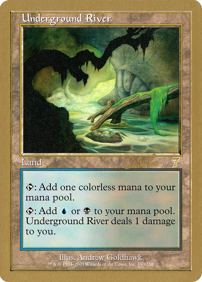 Underground River (Carlos Romao) [World Championship Decks 2002] | Deep Dive Games St. Marys