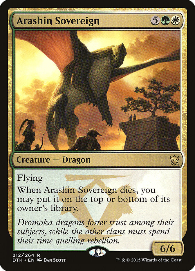 Arashin Sovereign [Dragons of Tarkir] | Deep Dive Games St. Marys