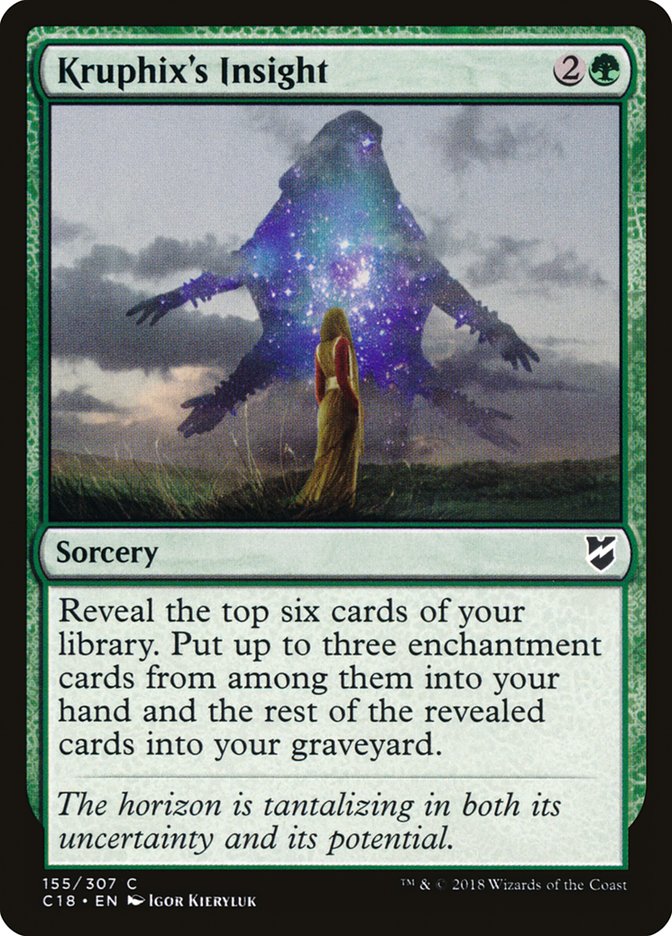 Kruphix's Insight [Commander 2018] | Deep Dive Games St. Marys