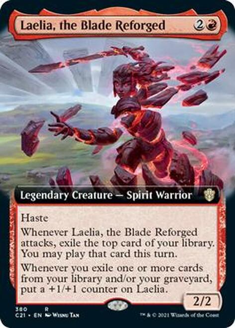 Laelia, the Blade Reforged (Extended Art) [Commander 2021] | Deep Dive Games St. Marys