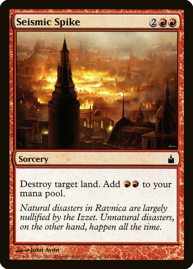 Seismic Spike [Ravnica: City of Guilds] | Deep Dive Games St. Marys