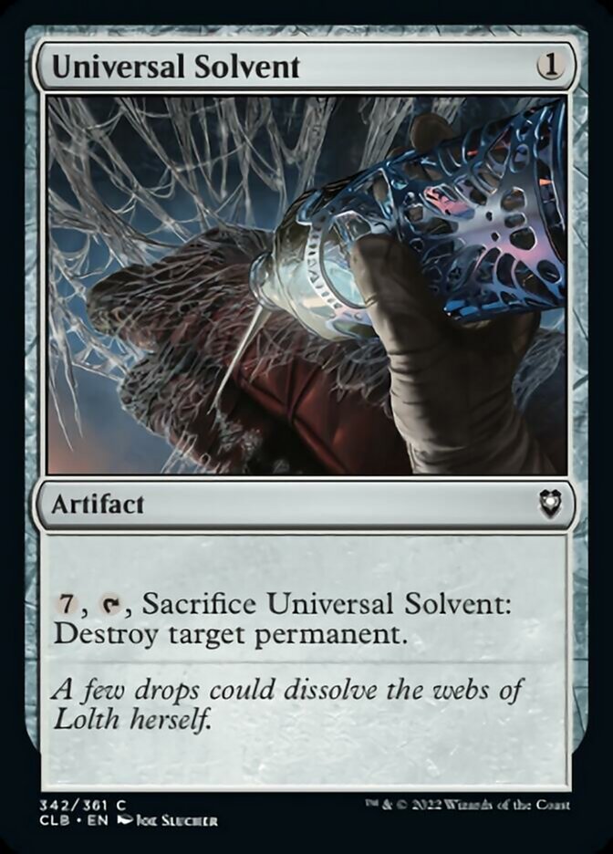 Universal Solvent [Commander Legends: Battle for Baldur's Gate] | Deep Dive Games St. Marys