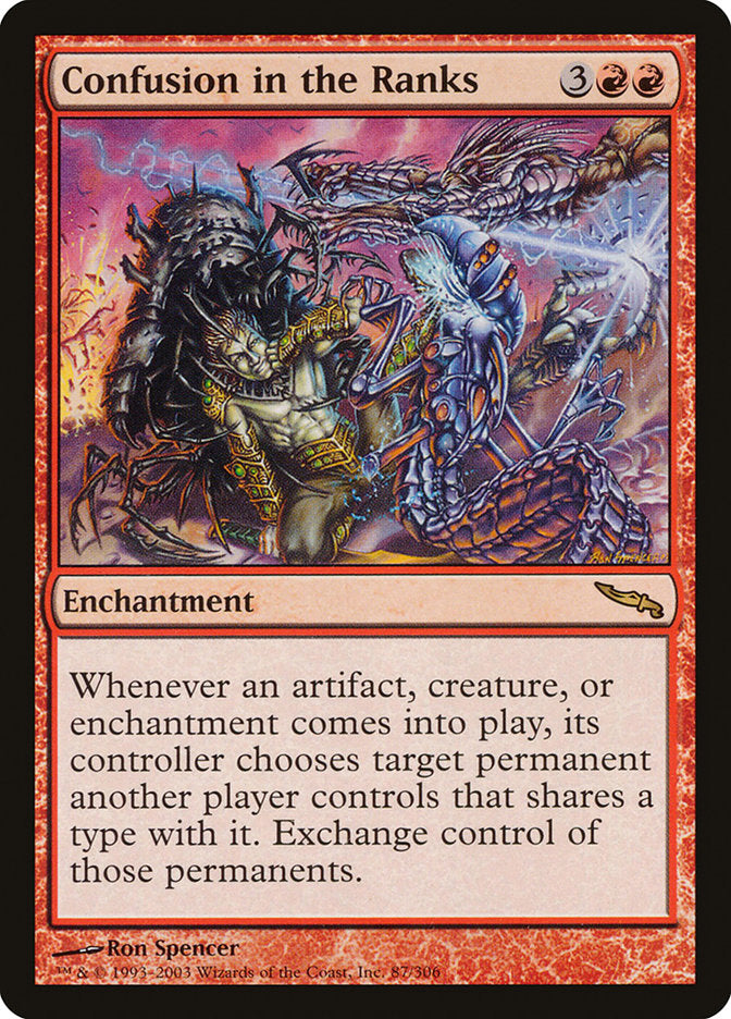 Confusion in the Ranks [Mirrodin] | Deep Dive Games St. Marys
