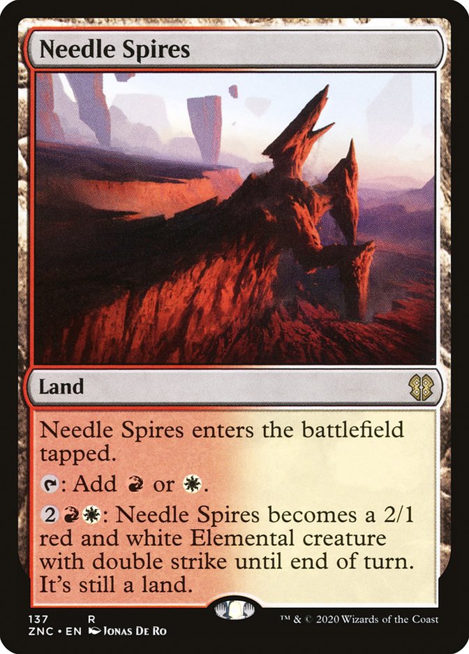 Needle Spires [Zendikar Rising Commander] | Deep Dive Games St. Marys