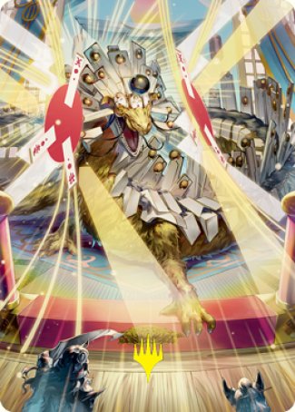 Spirit-Sister's Call Art Card (Gold-Stamped Signature) [Kamigawa: Neon Dynasty Art Series] | Deep Dive Games St. Marys