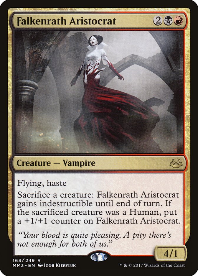 Falkenrath Aristocrat [Modern Masters 2017] | Deep Dive Games St. Marys