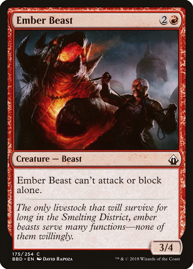 Ember Beast [Battlebond] | Deep Dive Games St. Marys