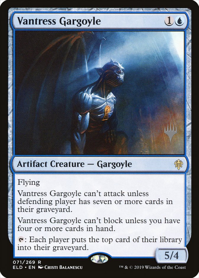 Vantress Gargoyle (Promo Pack) [Throne of Eldraine Promos] | Deep Dive Games St. Marys