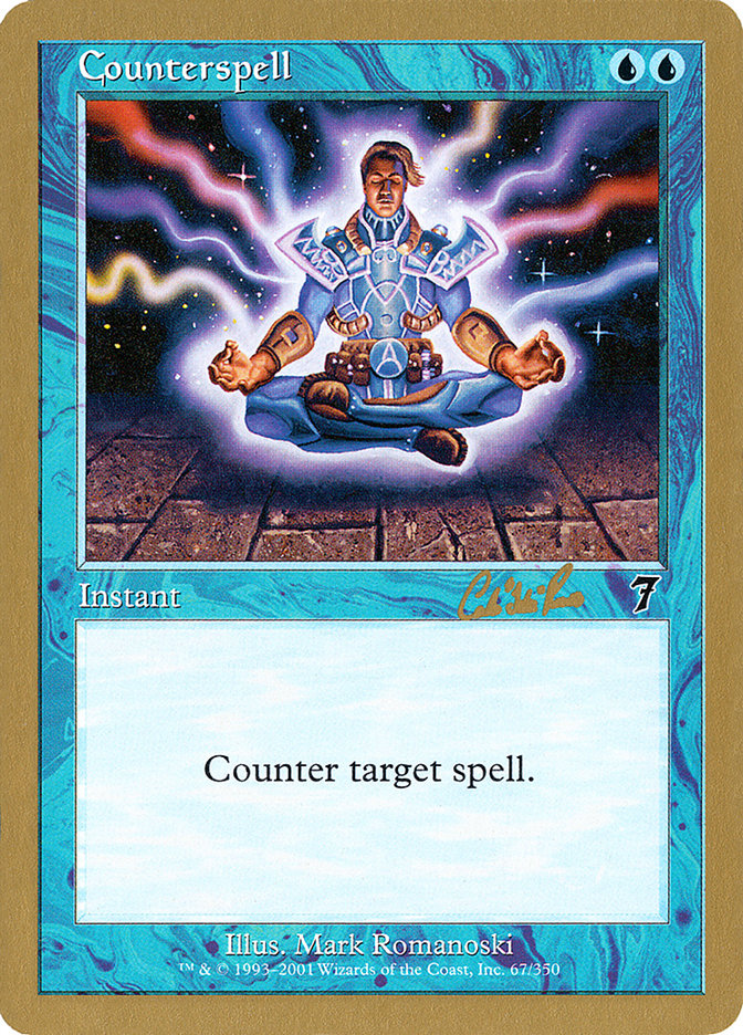 Counterspell (Carlos Romao) [World Championship Decks 2002] | Deep Dive Games St. Marys