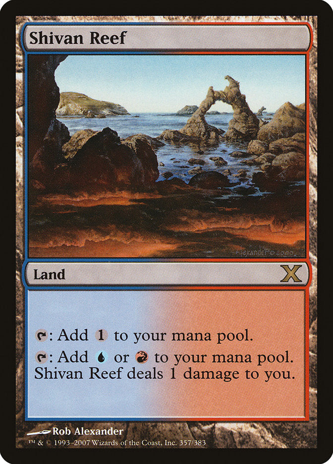 Shivan Reef [Tenth Edition] | Deep Dive Games St. Marys
