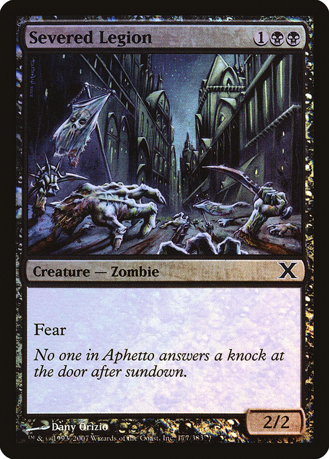 Severed Legion (Premium Foil) [Tenth Edition] | Deep Dive Games St. Marys