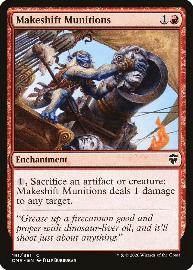 Makeshift Munitions [Commander Legends] | Deep Dive Games St. Marys