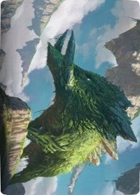 Yasharn, Implacable Earth Art Card [Zendikar Rising Art Series] | Deep Dive Games St. Marys