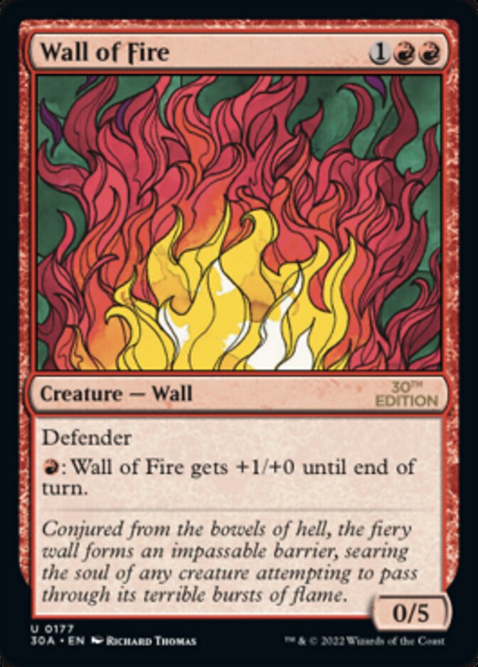 Wall of Fire [30th Anniversary Edition] | Deep Dive Games St. Marys