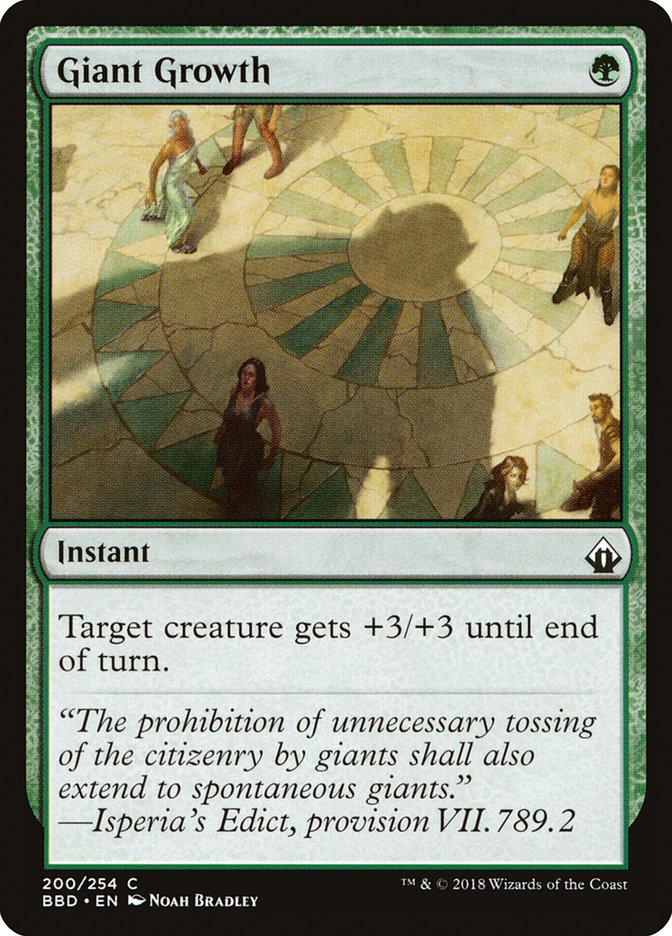 Giant Growth [Battlebond] | Deep Dive Games St. Marys
