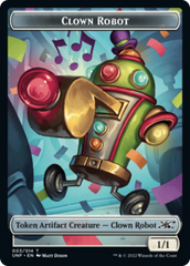 Clown Robot (003) // Balloon Double-Sided Token [Unfinity Tokens] | Deep Dive Games St. Marys